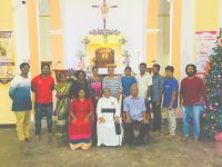 Rev Fr Anthony Mariyan and new Parish Committee 2020.